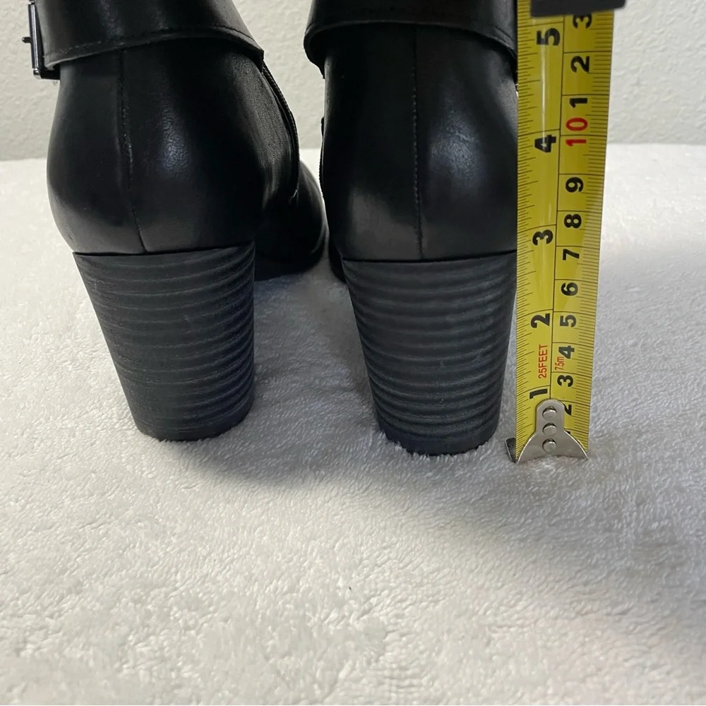 Ecco Black Leather Boots Women Size US 8-8 1/2 (39) - Picture 16 of 16